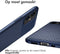 iMoshion Hoesje Geschikt voor iPhone 12 Mini Hoesje Siliconen - iMoshion Carbon Softcase Backcover - Blauw