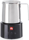 illy - Melkschuimer zwart/RVS