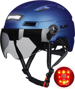 ILM - E3-10L - Fietshelm - USB Oplaadbare LED Lichten