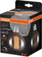 OSRAM vintage 19-6 LED lamp, smoke tint, 11W, 5--lm