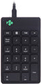 R-Go Tools Numpad Break - Bedraad numeriek toetsenbord met pauze indicator - Zwart