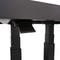 Loungetafel verstelbaar Prato Negro 140x85cm