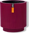 Capi Europe - Vaas cilinder Groove Colours - 11x12 - Paars - Opening Ø9.6 - Bloempot voor binnen - 5 jaar garantie - BGVP312