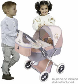 DeCuevas 85086 Składany wózek dla lalek z torbą FUNNY 2023 - 60 cm