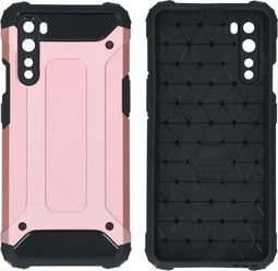 iMoshion Hoesje Geschikt voor OnePlus Nord Hoesje - iMoshion Rugged Xtreme Backcover - Rosé