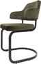 Eetkamerstoel Fox Velvet Army Green