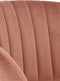 Mica Decorations Moony Eetkamerstoel - Velvet - Roze