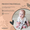 Bebemoss Ginger het Konijn - Knuffeldier - Knuffels - Handgemaakt Speelgoed - Biologisch Katoen - Babygift - Geel