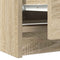 vidaXL - Tv-meubel - 60x35x54 - cm - bewerkt - hout - sonoma - eikenkleurig
