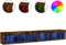 vidaXL - Tv-meubels - met - LED-verlichting - 2 - st - 100x30x30 - cm - gerookt - eiken