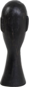 Light & Living - Ornament HEAD - 12x11x38cm - Zwart