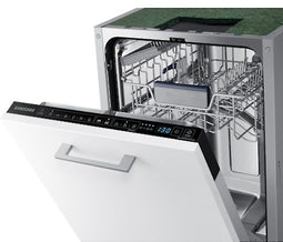 Samsung DW50R4060BB - Vaatwasser - Volledig geïntegreerd - Energieklasse E - Waterverbruik 9,9L per cyclus - Energiekosten €24,50 per 100 cycli - Programma's Automatisch Intensief Snel