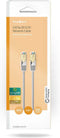 Nedis CAT5e Netwerkkabel - SF/UTP - RJ45 Male - RJ45 Male - 1.00 m - Rond - PVC - Grijs - Doos