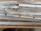 Hoofdbord metaal wit 150 cm