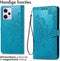 iMoshion Hoesje Geschikt voor Xiaomi Redmi Note 12 Pro Plus Hoesje Met Pasjeshouder - iMoshion Mandala Bookcase - Turquoise