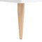 vidaXL - Nachtkastjes - 2 - st - 40x35x47,5 - cm - bewerkt - hout - hoogglans - wit