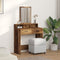 vidaXL - Kaptafel - met - lades - - - Vintage - hout - 79x41x140 - cm