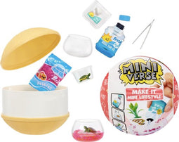 Miniverse Make It Mini Lifestyle - Verzamelbare minigerechten - Knutselen – DIY – Hobbypakket – Knutselpakket