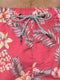 JACK&JONES JJIARUBA JJSWIMSHORTS AKM TROPIC STS - Heren Zwembroek - Roze met bloemenprint - Chili