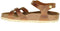 Birkenstock Kumba - Dames Sandalen - Gekruist bandje - Cognac - Maat 39