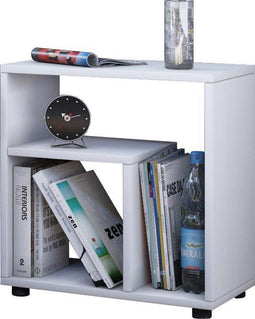 Nachtkastje Zeito - bijzettafel - 55 cm hoog - wit