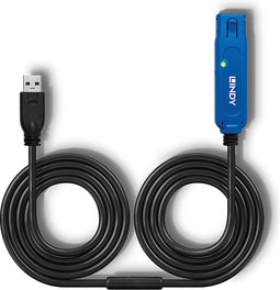 Lindy - USB 3.0 Aktiv-Verlängerung Pro - 8 m - Zwart