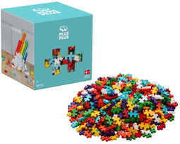 Plus-Plus Basic - Bouwset - 600 stuks - Regenboog (600 stuks)