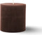 Spaas - Rustiek Kaars 100/130mm-donkerbruin