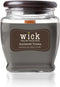 Colonial Candle – Wick Ambered Tonka - 425 gram | geurkaars sojablend | 60 tot 90 branduren | houten knisperlont | warm, fruitig en bloemig | peer, mandarijn, bergamot, fresia en iris, amber en tonkaboon|
