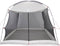 vidaXL - Camping - Muggennet - met - Deur - - - Grijs - - - 6-Persoons - - - Waterdicht