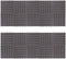 vidaXL - Terrastegels - 30 - st - 30x30 - cm - massief - acaciahout - greywash