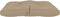 vidaXL - Palletkussen - 60x61,5x10 - cm - stof - beige
