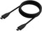 Aisens A107-0704 - USB C Kabel - 2 m 100 W 20000 Mbit/s - Zwart