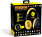 Konix Pac-Man BT Headset - Over-Ear - Bluetooth 5.3 30 uur speeltijd - Geel Zwart