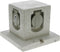 Heitronic 36315 Buitenstopcontact Granietgrijs (mat) Steenlook