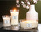 WoodWick Hourglass Large Geurkaars - White Teak - 130 branduren