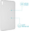imoshion Tablet Hoes - Geschikt voor iPad Mini 7 (2024) / Mini 6 (2021) - Softcase Backcover tablet - Transparant
