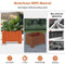 Coast Plantenbakken - Set van 2 - HDPE met Drainage - Oranje (2 stuks)