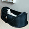 Deryan Infant BabyBox - Campingbedje - Pop-up in 2 seconden met klamboe - Zwart