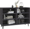 vidaXL - Dressoir - 103,5x35x70 - cm - spaanplaat - grijs