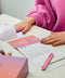 PN Selfcare Shape & Prep Nagelvijl - Dubbelzijdig Roze Manicurevijl en Grijze Buff Zijde ter verbetering en verwijderen Gel Nagellak applicatie - 2 Stuks