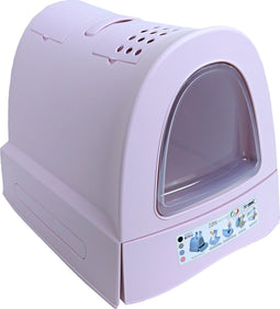 Imac Zuma - Kattenbak - Met schuiflade - Roze - 56 x 40 x 42,5 cm