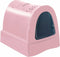 Imac Zuma - Kattenbak - Met schuiflade - Roze - 56 x 40 x 42,5 cm