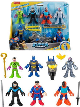Imaginext-DC Super Friends-Deluxe figuurdoos met 9 elementen - Imaginext - HXF94