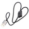 Imalent USB charging cable with square magnetic connector, only suitable for the Imalent flashlights