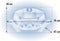 Napoleon TravelQ PRO 285 - Gas BBQ - 2 RVS branders - Zwart