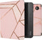 imoshion E-reader Hoesje - Geschikt voor Kobo Libra H2O - Design Slim Hard Case Sleepcover Bookcase met stand - Pink Graphic