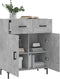 vidaXL - Dressoir - 69,5x34x90 - cm - bewerkt - hout - betongrijs
