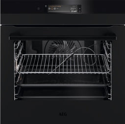 AEG BPK848330T - Inbouw Stoomoven - Pyrolyse WiFi Kerntemperatuursensor - Mat zwart
