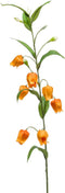 Kunst Sandersonia tak 95 cm oranje